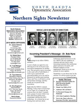 Northern Sights Newsletter