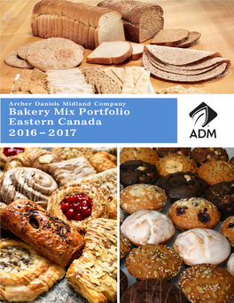 Bakery Mix Portfolio Eastern Canada 2 016 – 2 017