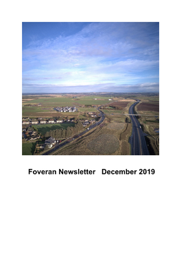 Foveran Newsletter December 2019