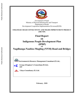 Nagdhunga-Naubise-Mugling (NNM) Road and Bridges