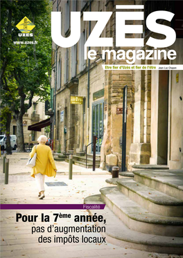 Le Magazine Etre Fier D’Uzès Et Fier De L’Être Jean-Luc Chapon