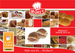 Make Sure It's… Mcghee's!