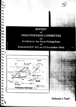 Report of High Powered Committee on Accident in the Deep