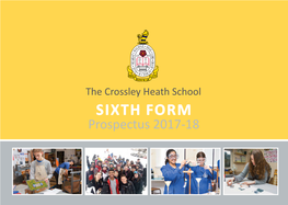 SIXTH FORM Prospectus 2017-18