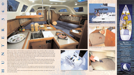 Hunter Marine Team Headroom in the Master Stateroom Is Excellent