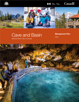 Cave and Basin National Historic Site of Canada Management Plan, 2020