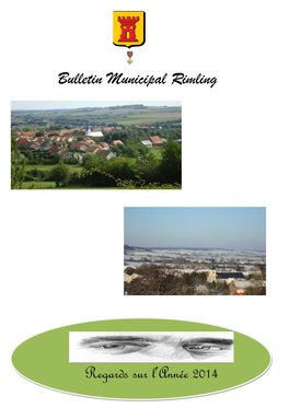 Bulletin Municipal Rimling Regards Sur L'année 2014