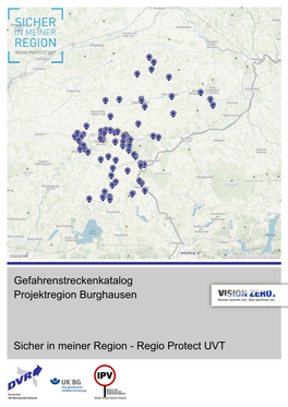 Gefahrenstreckenkatalog Projektregion Burghausen Sicher in Meiner Region