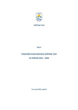 Strateški Plan Razvoja Opštine Tuzi Za Period 2021 - 2026