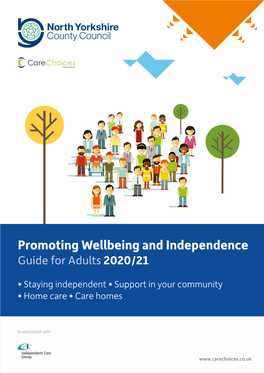 Promoting Wellbeing and Independence Guide for Adults 2020/21