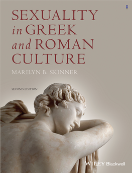 Sexuality in Greek and Roman Culture, Second Edition