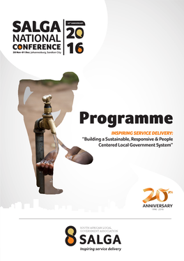 Programme INSPIRING SERVICE DELIVERY: “Building a Sustainable, Responsive & People Centered Local Government System”