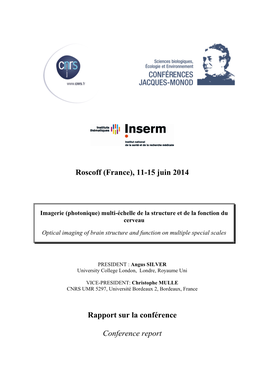 11-15 Juin 2014 Rapport Sur La Conférence