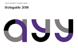 Styleguide 2018 Identity IDENTITY Solid Sign