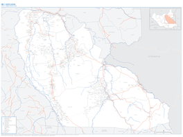 SOUTH SUDAN Jonglei Reference Map