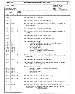 March 1-31, 1972