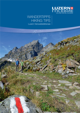 WANDERTIPPS HIKING TIPS Luzern-Vierwaldstättersee Piz Medel 3210 P