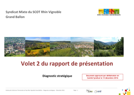 Volet 2 Du Rapport De Présentation