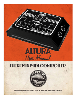 Altura Reference Manual