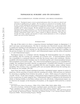 Topological Surgery and Its Dynamics