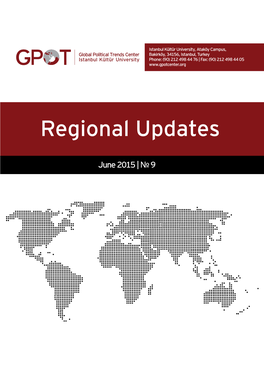 Regional Updates No 9: Cyprus, Egypt, and Israel-Palestine