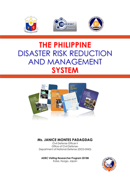 The Philippine Disaster Risk Reduction and Management System