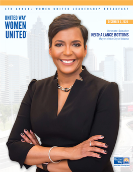 KEISHA LANCE BOTTOMS Mayor of the City of Atlanta KEISHA LANCE BOTTOMS