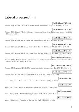 Literaturverzeichnis