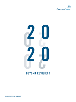 2020 Annual Report Beyond Resilient
