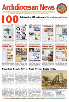 Churches Dispute City of Cape Town's Rates Policy