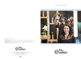 Salon Services