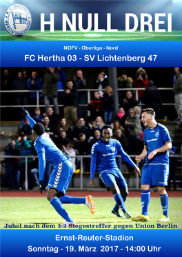 FC Hertha 03 - SV Lichtenberg 47