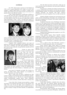 Beatles Texto