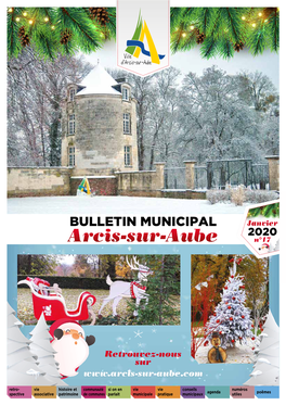 BULLETIN MUNICIPAL Janvier 2020 Arcis-Sur-Aube N°17