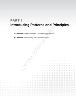 Introducing Patterns and Principles