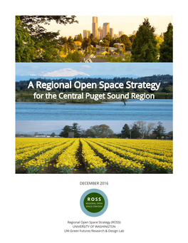 Central Puget Sound Regional Open Space Strategy