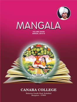 Canara College, Mangaluru Report for the Academic Year 2014-15