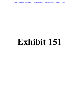 Case 1:19-Cv-01277-APM Document 47-5 Filed 09/29/20 Page 1 of 381