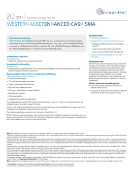 2Q 2021 Separately Managed Accounts