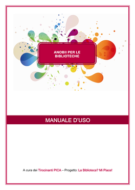 Manuale Anobii