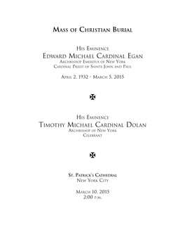 To See Egan's Funeral Program (.Pdf)