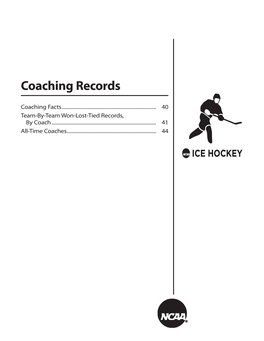 Coaching Records