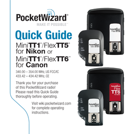 Flextt5-Nikon Quick Guide