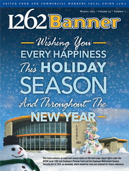 Local 1262 December 2015 Banner