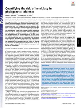 Quantifying the Risk of Hemiplasy in Phylogenetic Inference