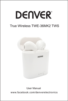 True Wireless TWE-36MK2 TWS