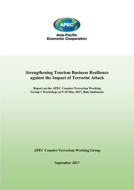 Strengthening Tourism Business Resilience Against the Impact of Terrorist Attack