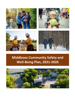 Middlesex Community Safety and Well-Being Plan, 2021-2026 Table of Contents
