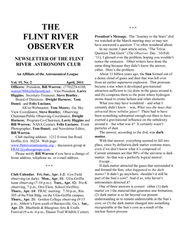 The Flint River Observer