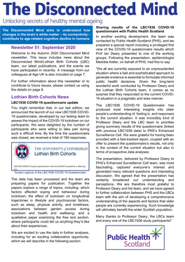 September 2020 Lothian Birth Cohorts News